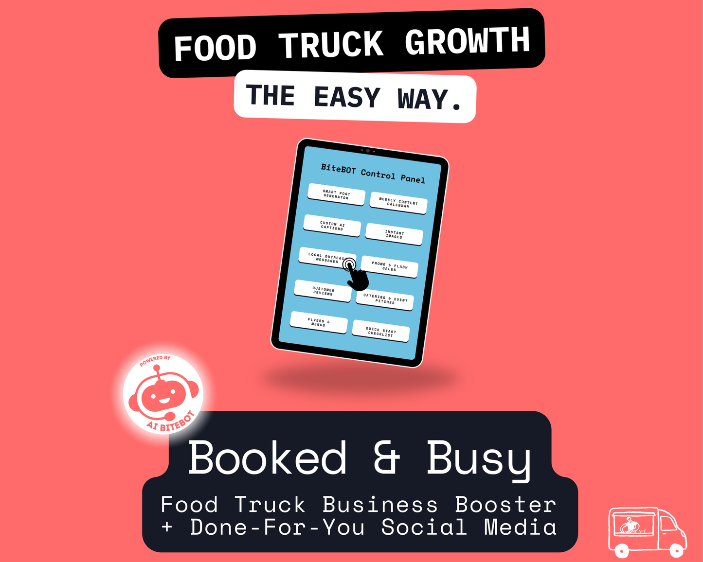 Food Truck Business Booster + Done-For-You Social Media